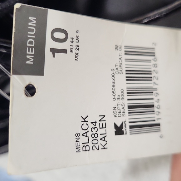 NWT Thom Mcan men's Kalen signature super comfy square toe dress shoes, 10M Blac - Picture 13 of 13